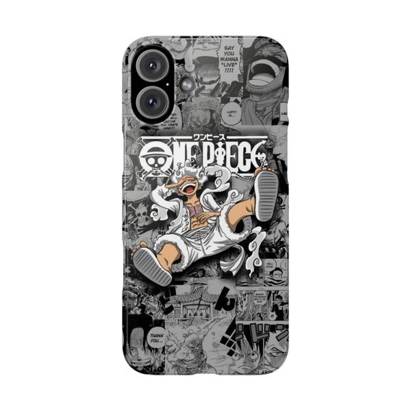 Luffy Gear 5 iPhone Case - iPhone 16 Plus - KazerCase