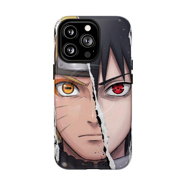 Naruto and Sasuke Anime iPhone - iPhone 13 Pro Glossy - KazerCase