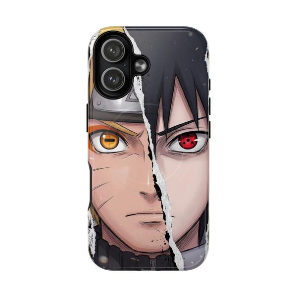 Naruto and Sasuke Anime iPhone - iPhone 17 Glossy - KazerCase