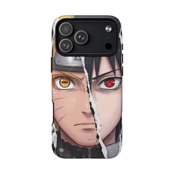 Naruto and Sasuke Anime iPhone - iPhone 17 Pro Max Matte - KazerCase