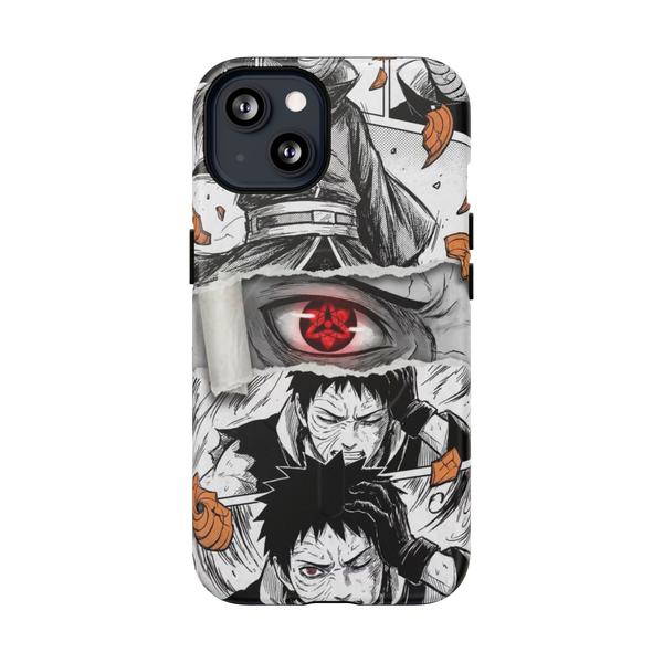 Obito Uchiha Anime Case for iPhone Manga Collage - iPhone 13 Matte - KazerCase