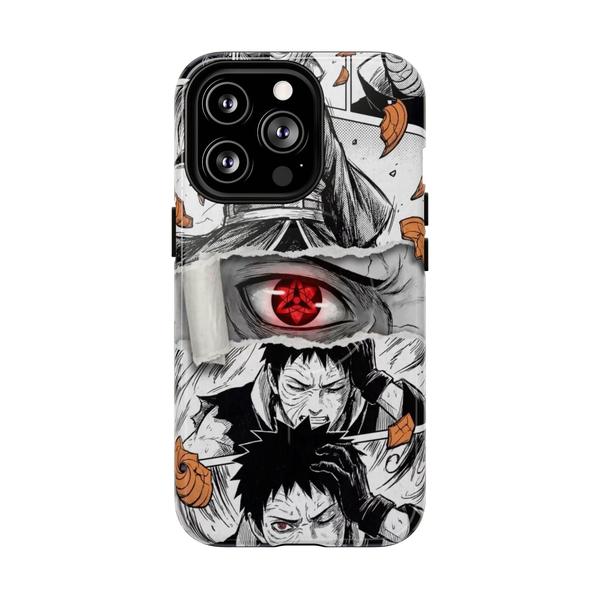 Obito Uchiha Anime Case for iPhone Manga Collage - iPhone 13 Pro Glossy - KazerCase