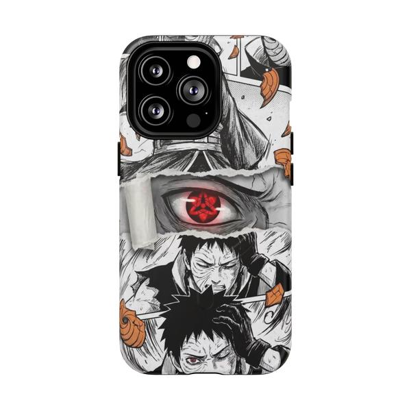 Obito Uchiha Anime Case for iPhone Manga Collage - iPhone 13 Pro Matte - KazerCase