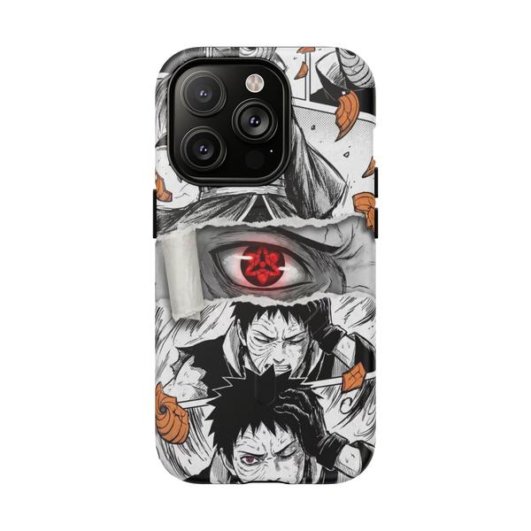 Obito Uchiha Anime Case for iPhone Manga Collage - iPhone 14 Pro Matte - KazerCase