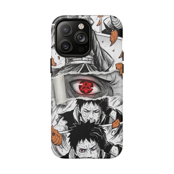 Obito Uchiha Anime Case for iPhone Manga Collage - iPhone 14 Pro Max Matte - KazerCase