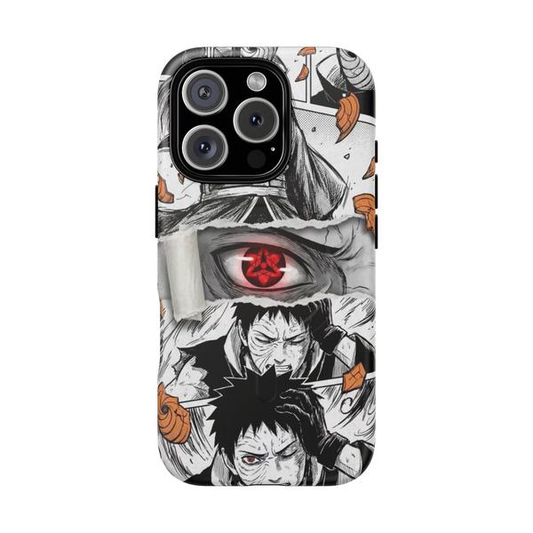 Obito Uchiha Anime Case for iPhone Manga Collage - iPhone 16 Pro Matte - KazerCase