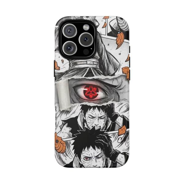 Obito Uchiha Anime Case for iPhone Manga Collage - iPhone 16 Pro Max Matte - KazerCase