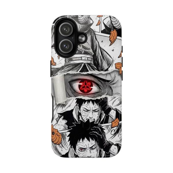 Obito Uchiha Anime Case for iPhone Manga Collage - iPhone 17 Glossy - KazerCase