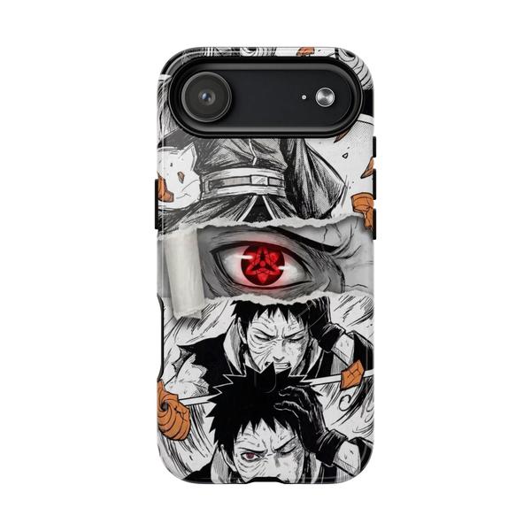 Obito Uchiha Anime Case for iPhone Manga Collage - iPhone 17 Air Glossy - KazerCase