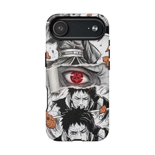 Obito Uchiha Anime Case for iPhone Manga Collage - iPhone 17 Air Matte - KazerCase