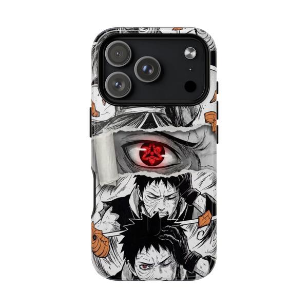 Obito Uchiha Anime Case for iPhone Manga Collage - iPhone 17 Pro Glossy - KazerCase