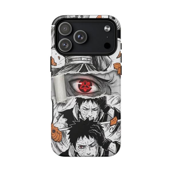 Obito Uchiha Anime Case for iPhone Manga Collage - iPhone 17 Pro Max Matte - KazerCase