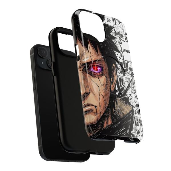 Obito Uchiha Rinnegan Anime Case for iPhone Manga Panel - iPhone 13 Pro Max Matte - Printify