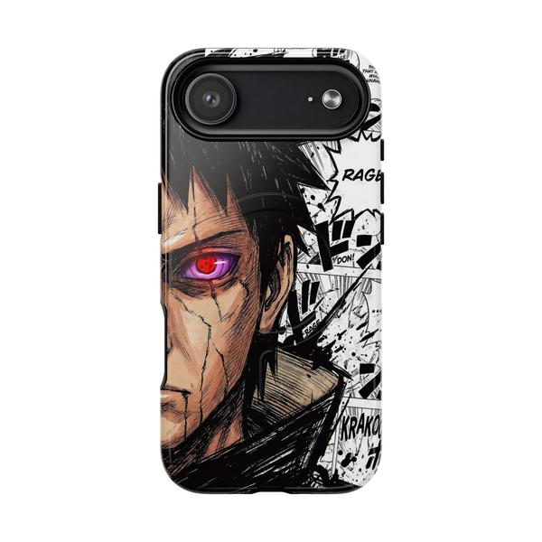 Obito Uchiha Rinnegan Anime Case for iPhone Manga Panel - iPhone 17 Air Glossy - Printify