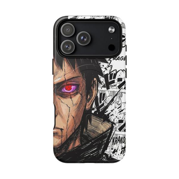 Obito Uchiha Rinnegan Anime Case for iPhone Manga Panel - iPhone 17 Pro Max Matte - Printify