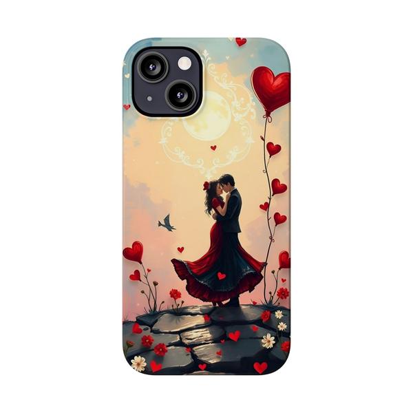 Romantic Couple of Love Case for iPhone - iPhone 13 - KazerCase