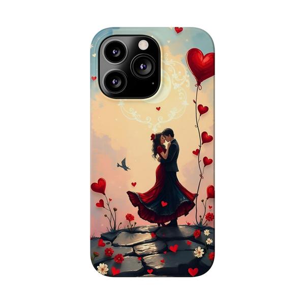 Romantic Couple of Love Case for iPhone - iPhone 13 Pro - KazerCase