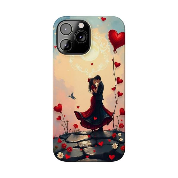 Romantic Couple of Love Case for iPhone - iPhone 13 Pro Max - KazerCase