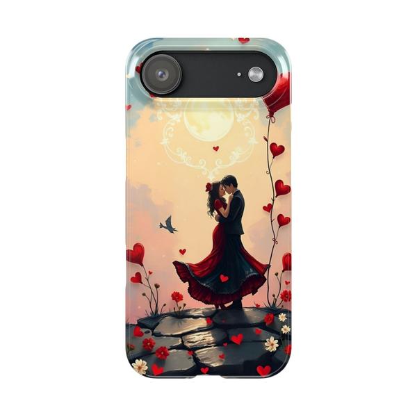 Romantic Couple of Love Case for iPhone - iPhone 17 Air - KazerCase