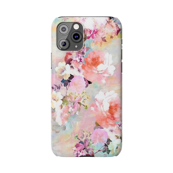 Roses Painting iPhone Case - iPhone 11 Pro - KazerCase