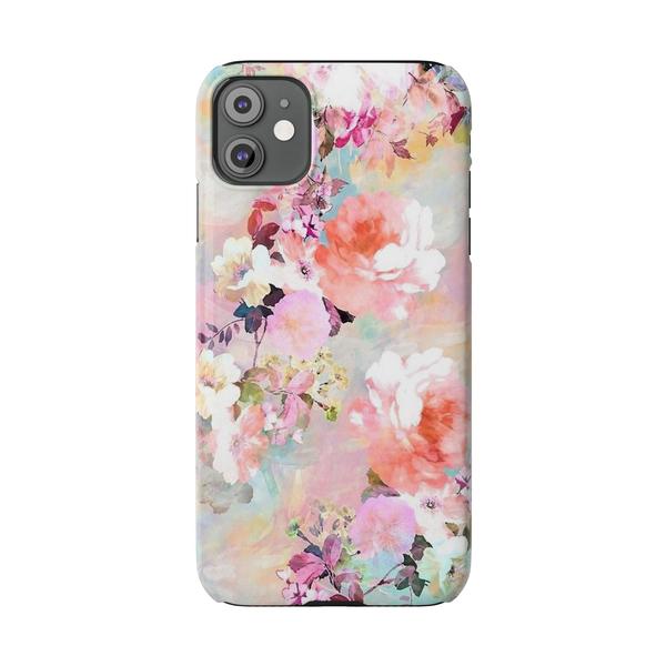 Roses Painting iPhone Case - iPhone 11 - KazerCase