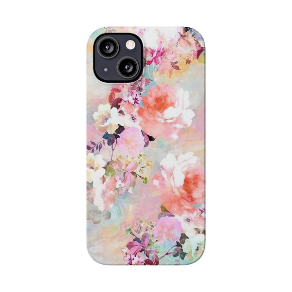 Roses Painting iPhone Case - iPhone 13 - KazerCase