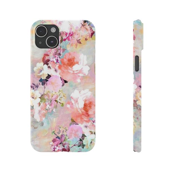 Roses Painting iPhone Case - iPhone 15 Plus - KazerCase