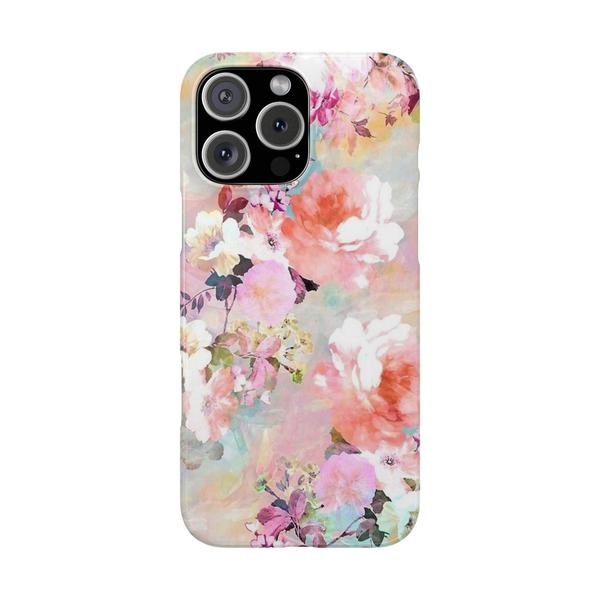 Roses Painting iPhone Case - iPhone 16 Pro Max - KazerCase