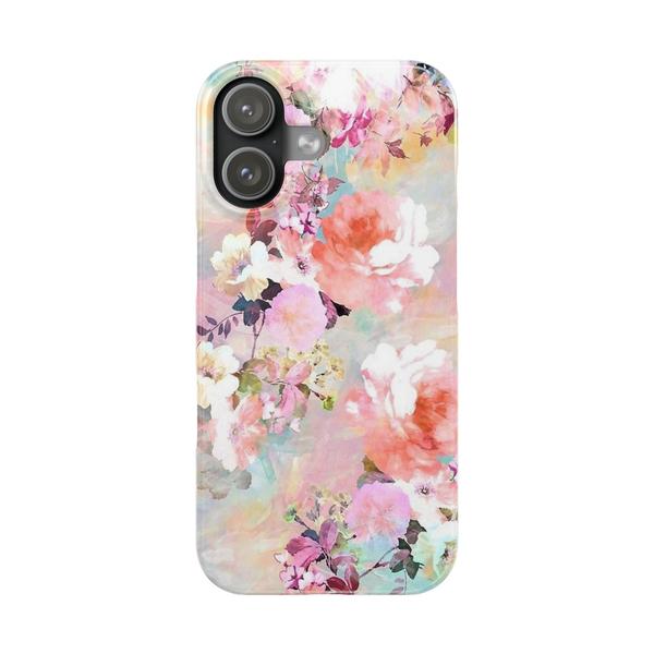 Roses Painting iPhone Case - iPhone 17 - KazerCase