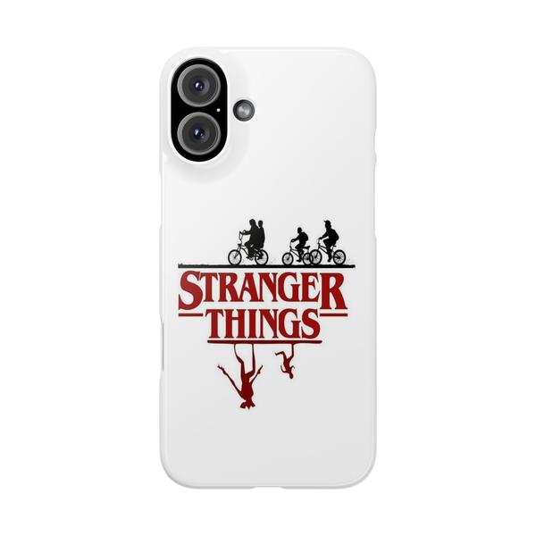 Stranger Things Upside Down Case for iPhone Hawkins Cover - iPhone 16 Plus - Printify