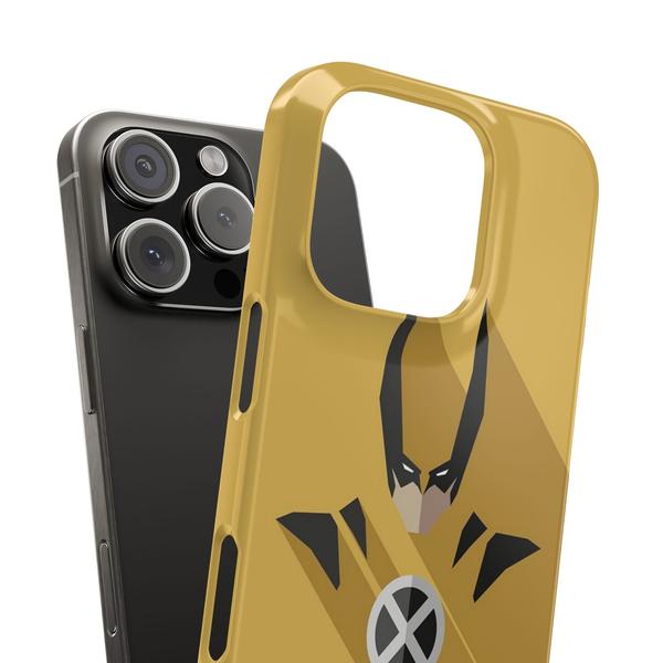 Wolverine Minimalist X-Men Case for iPhone - iPhone 13 - KazerCase