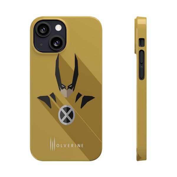 Wolverine Minimalist X-Men Case for iPhone - iPhone 13 Mini - KazerCase
