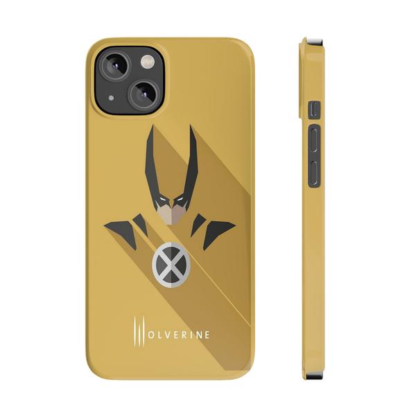Wolverine Minimalist X-Men Case for iPhone - iPhone 14 - KazerCase