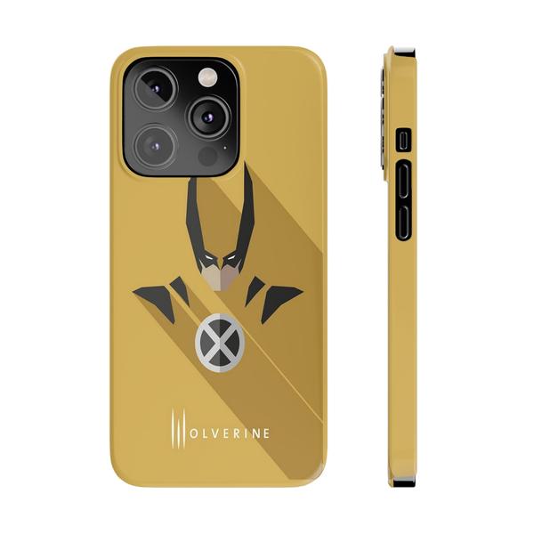 Wolverine Minimalist X-Men Case for iPhone - iPhone 14 Pro - KazerCase
