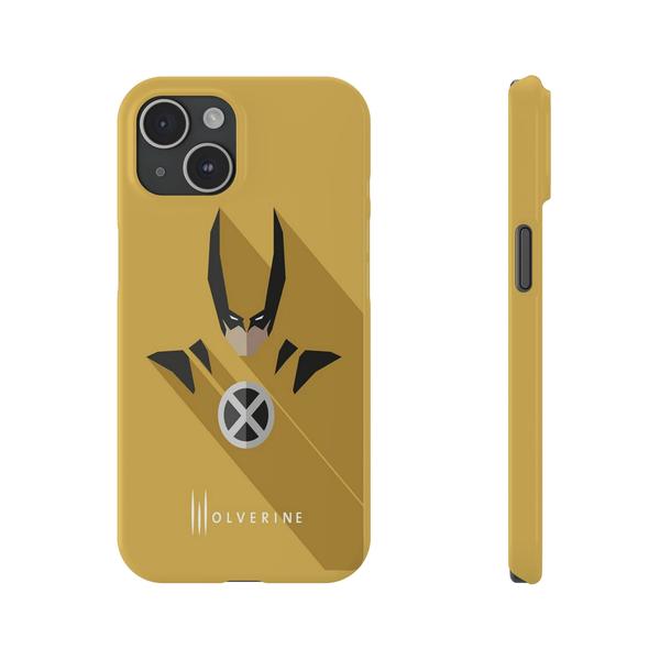 Wolverine Minimalist X-Men Case for iPhone - iPhone 15 - KazerCase