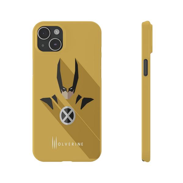 Wolverine Minimalist X-Men Case for iPhone - iPhone 15 Plus - KazerCase