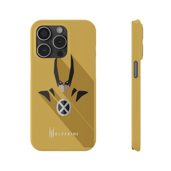 Wolverine Minimalist X-Men Case for iPhone - iPhone 15 Pro - KazerCase