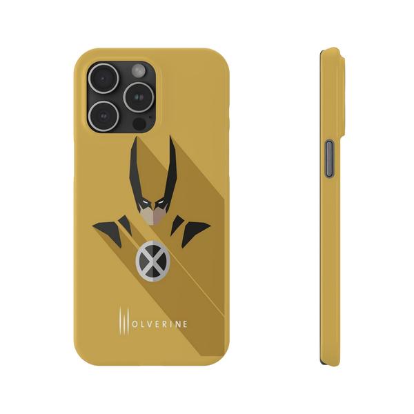 Wolverine Minimalist X-Men Case for iPhone - iPhone 15 Pro Max - KazerCase