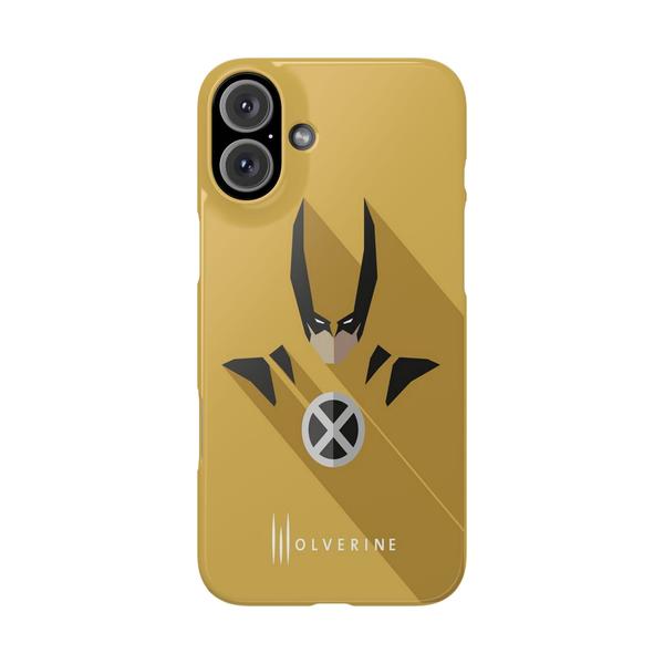 Wolverine Minimalist X-Men Case for iPhone - iPhone 16 Plus - KazerCase