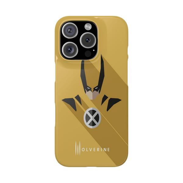 Wolverine Minimalist X-Men Case for iPhone - iPhone 16 Pro - KazerCase