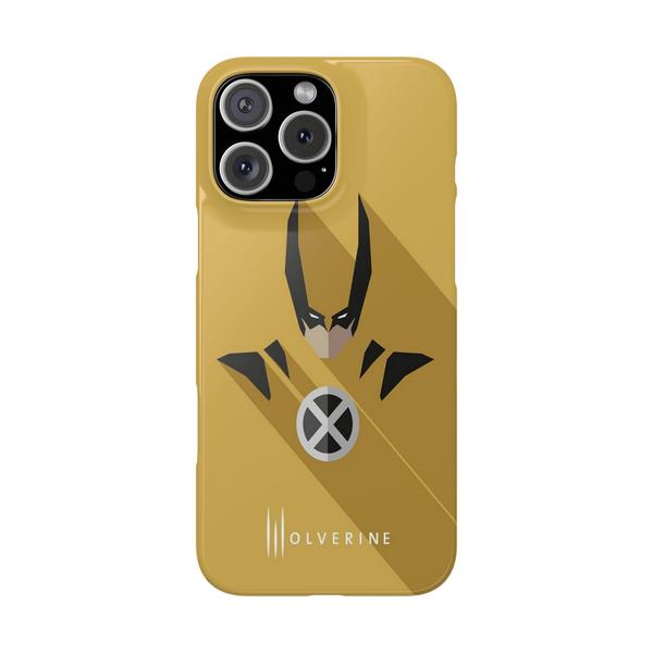 Wolverine Minimalist X-Men Case for iPhone - iPhone 16 Pro Max - KazerCase