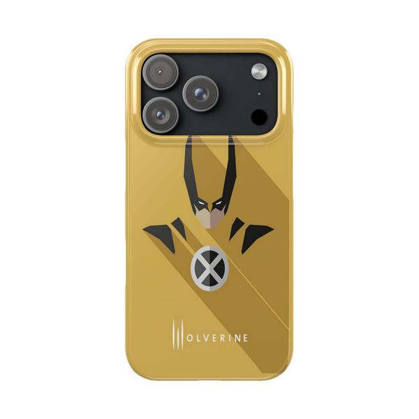 Wolverine Minimalist X-Men Case for iPhone - iPhone 17 Pro - KazerCase