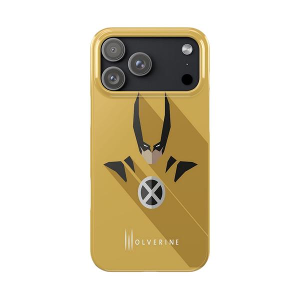 Wolverine Minimalist X-Men Case for iPhone - iPhone 17 Pro Max - KazerCase