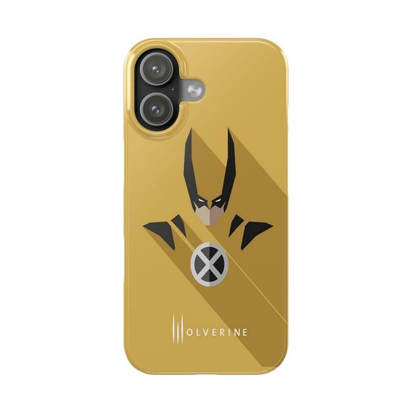 Wolverine Minimalist X-Men Case for iPhone - iPhone 17 - KazerCase