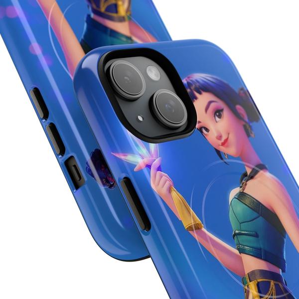 Zoey K-pop Demon Hunter iPhone Case Cute Anime Girl Cover - iPhone 13 Matte - KazerCase