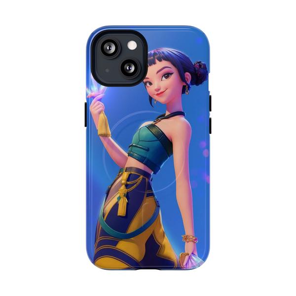 Zoey K-pop Demon Hunter iPhone Case Cute Anime Girl Cover - iPhone 13 Glossy - KazerCase