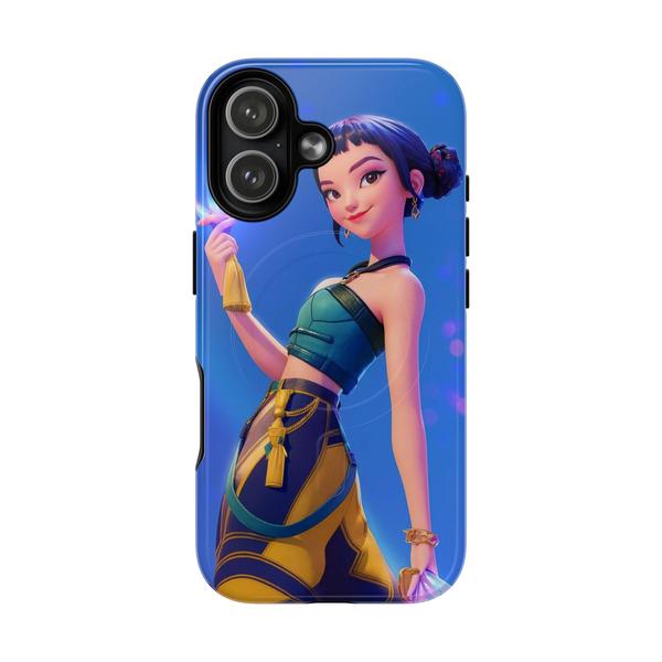 Zoey K-pop Demon Hunter iPhone Case Cute Anime Girl Cover - iPhone 17 Glossy - KazerCase