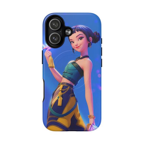 Zoey K-pop Demon Hunter iPhone Case Cute Anime Girl Cover - iPhone 17 Matte - KazerCase