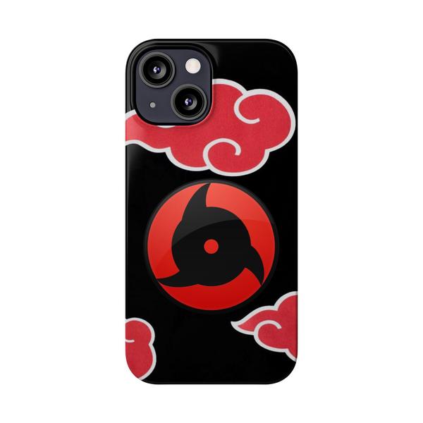 iPhone Case Akatsuki Cloud Sharingan - iPhone 13 Mini - KazerCase