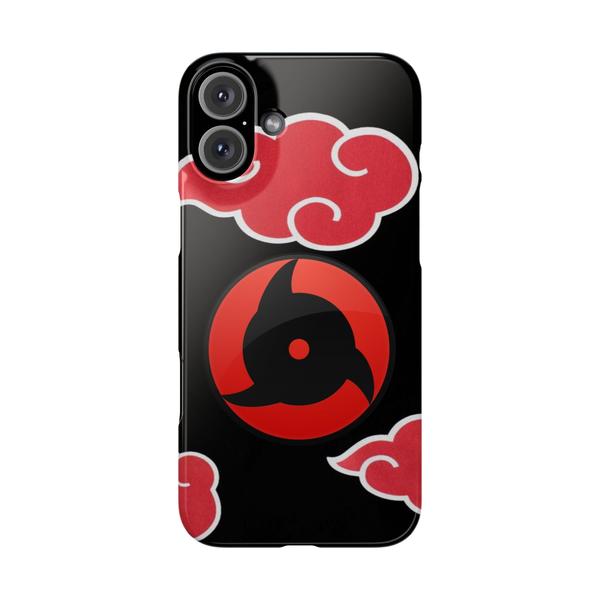 iPhone Case Akatsuki Cloud Sharingan - iPhone 16 Plus - KazerCase